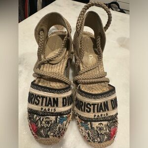 Dior espadrilles 35.5